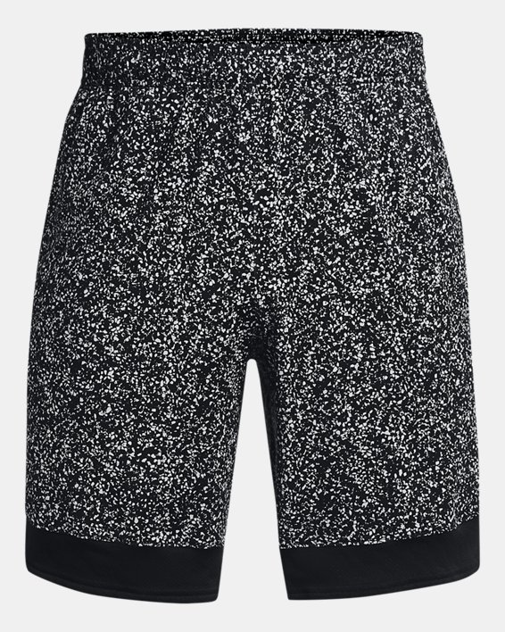 Men's UA Train Stretch Printed Shorts, Black, pdpMainDesktop image number 7